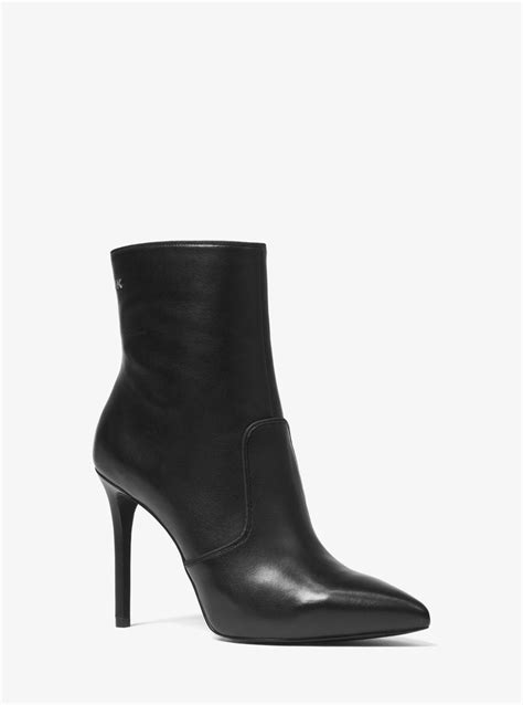 michael michael kors blaine leather ankle boot|Ankle Boots .